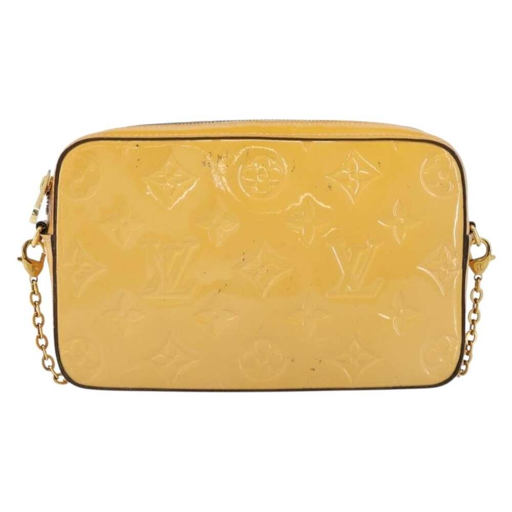 Louis Vuitton Monogram Vernis Camera Pouch Rose Valerine Pink